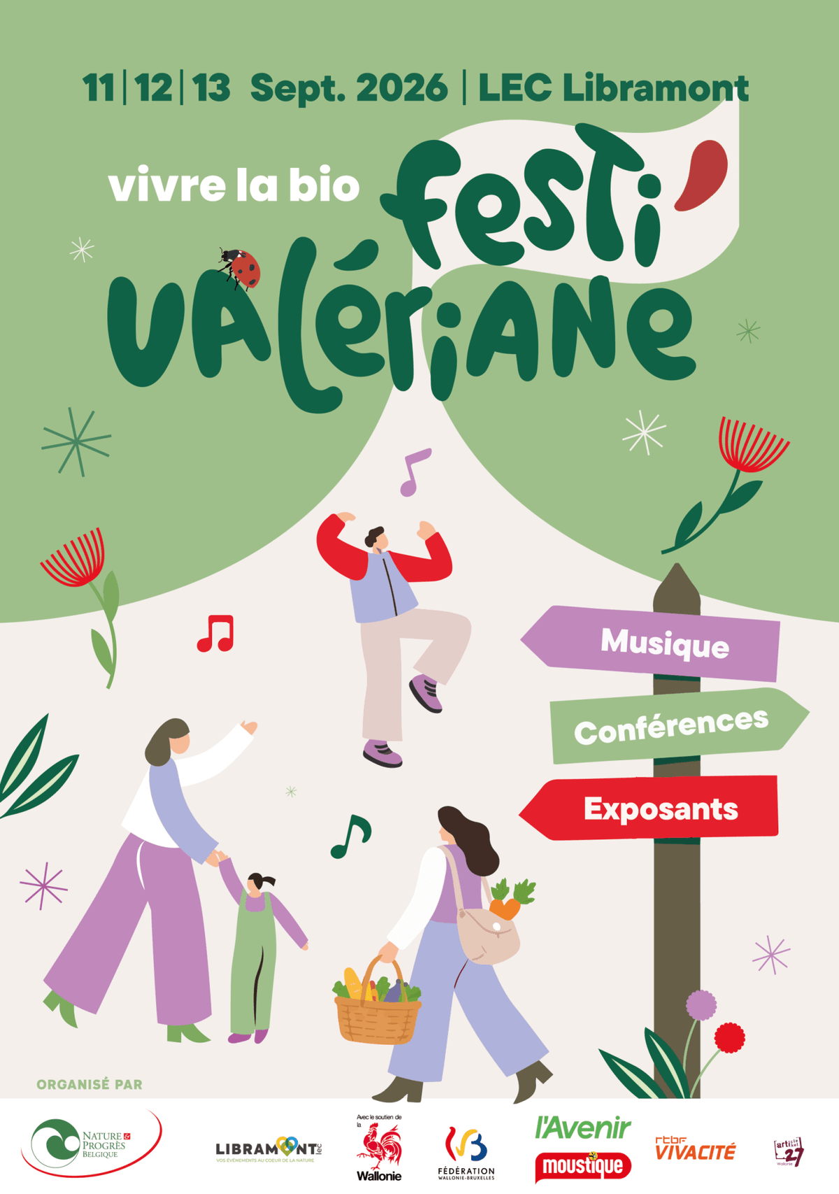 11-13 Septembre 2026 - Festi'Valériane - Libramont Belgique - Télito