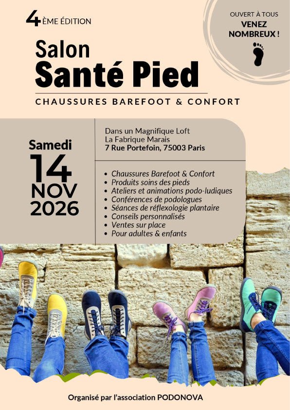 14 novembre 2026 - Salon Santé des Pieds - Paris 3ème - Télito