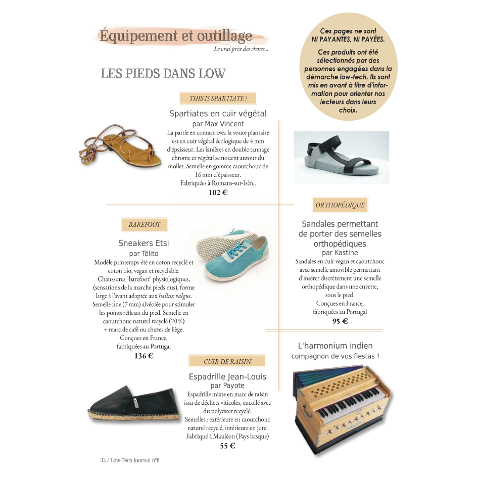 Low-tech - Juillet 2023