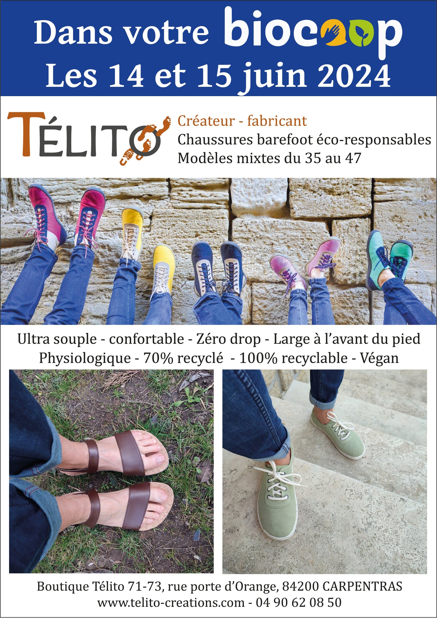 14/15 juin 2024 - Biocoop Bionacelle - Annonay (07)