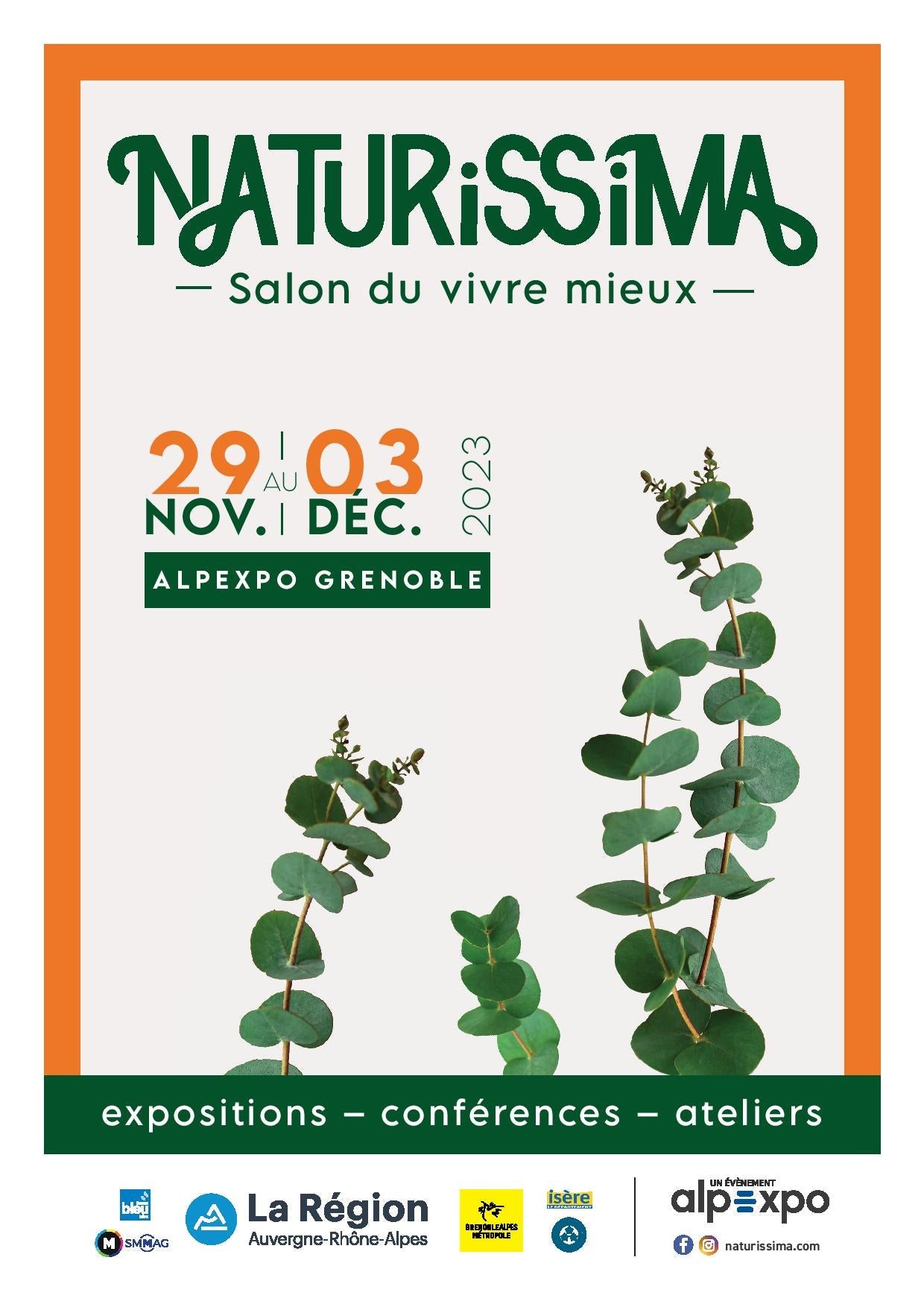 29/11 au 03/12 2023 - Naturissima - Grenoble - Télito