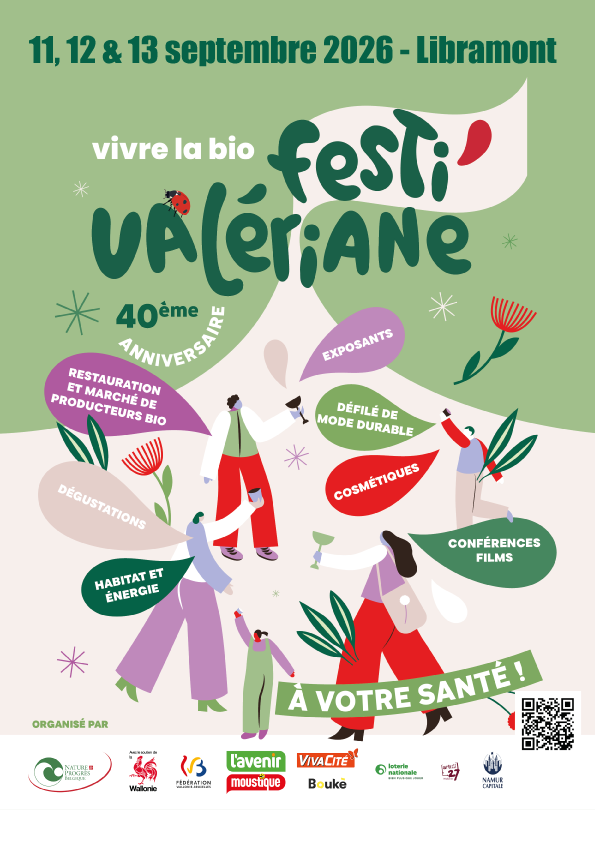 11-13 Septembre 2026 - Festi'Valériane - Libramont Belgique