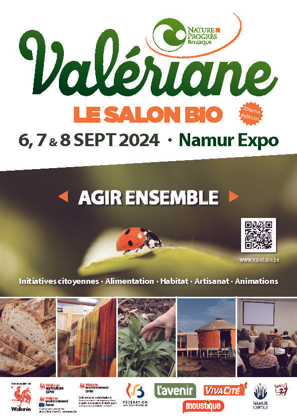 06/08 Septembre 2024 - Salon Valériane - Namur Belgique