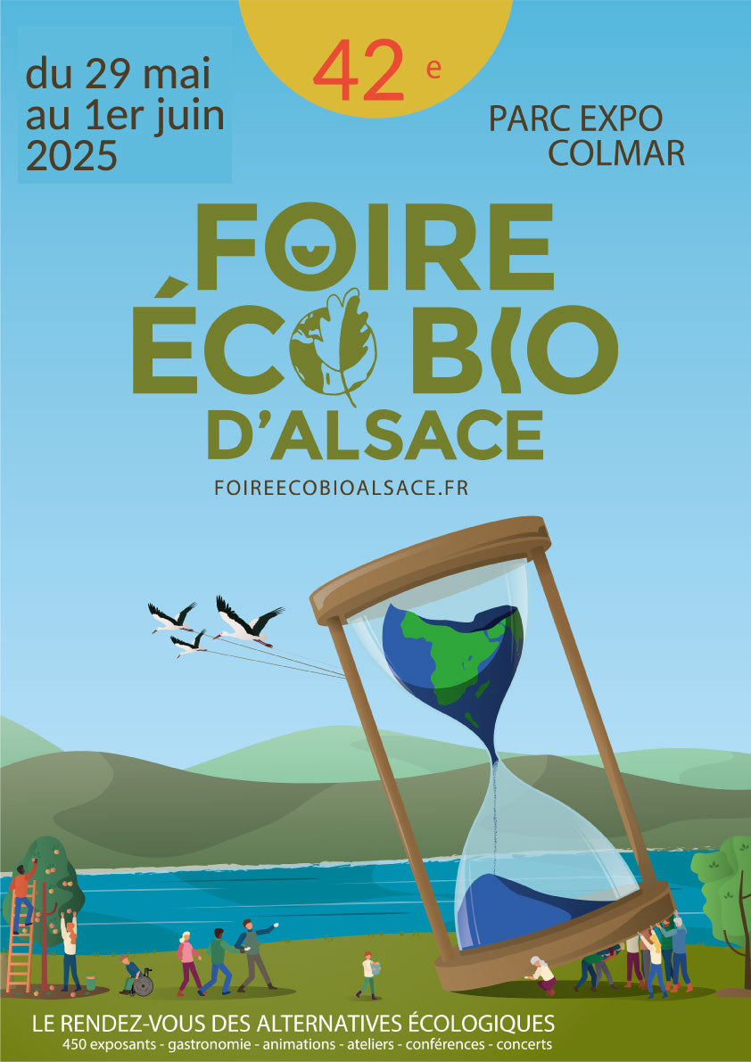 29 mai au 1er juin 2025 - Foire Eco bio d'Alsace - Colmar (68)