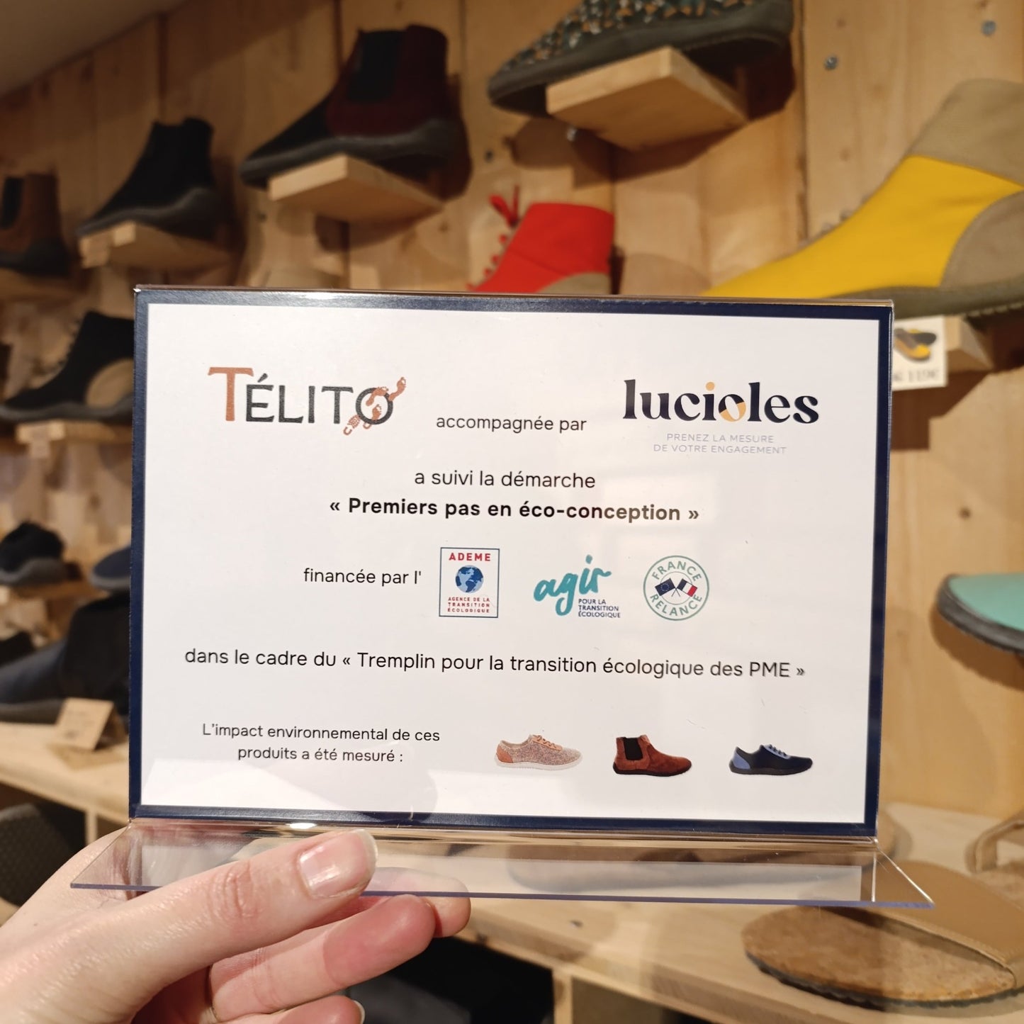 Des chaussures éco-conçues - Télito