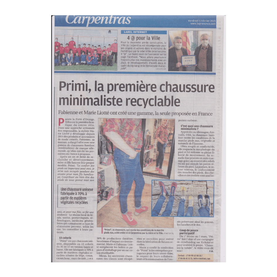 La Provence - Février 2021 - Télito