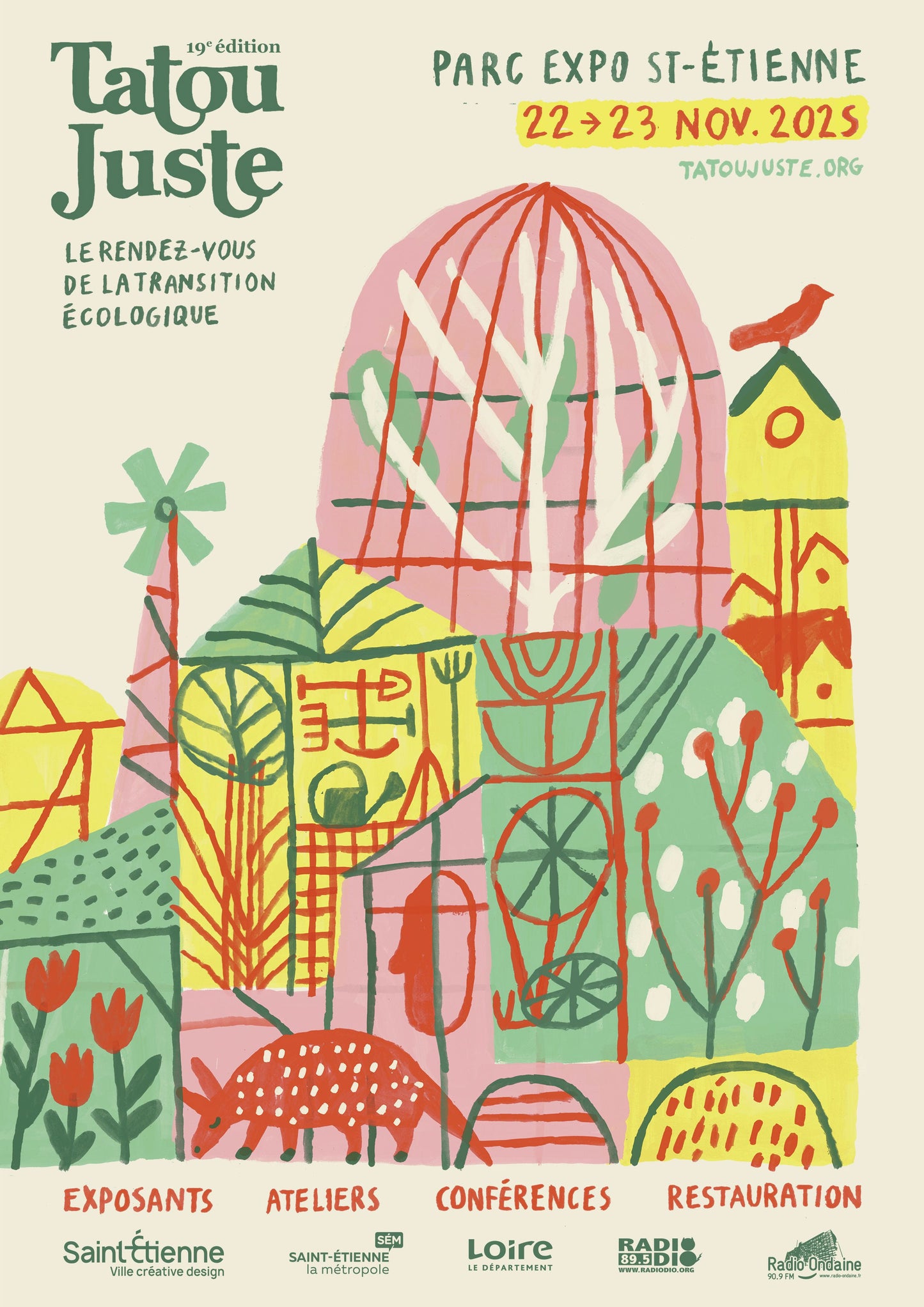 22-23 novembre 2025 - Tatou juste -St Étienne