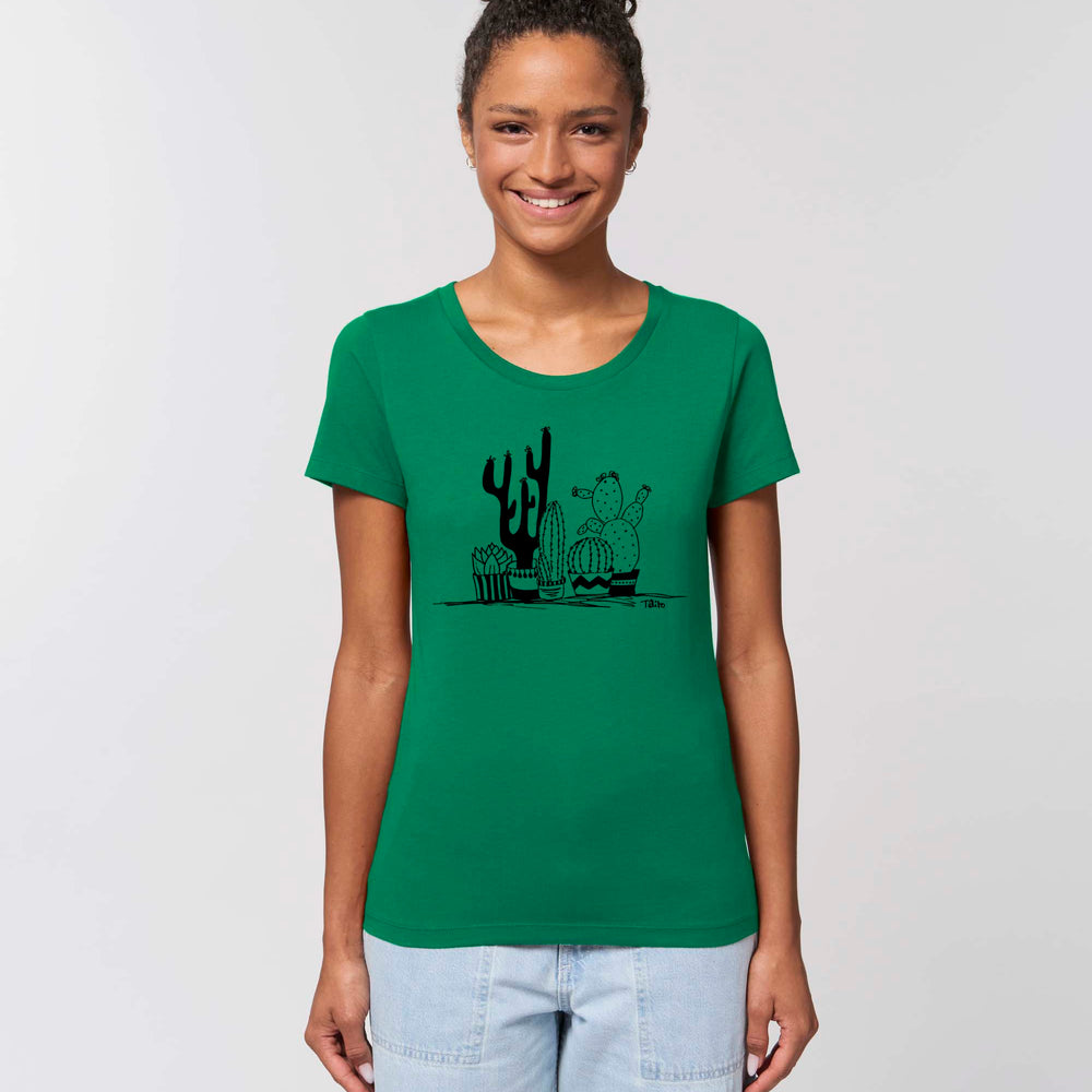 T-shirt ajusté - Cactus