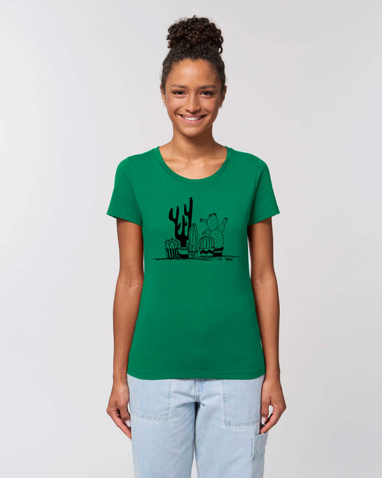 T-shirt ajusté - Cactus