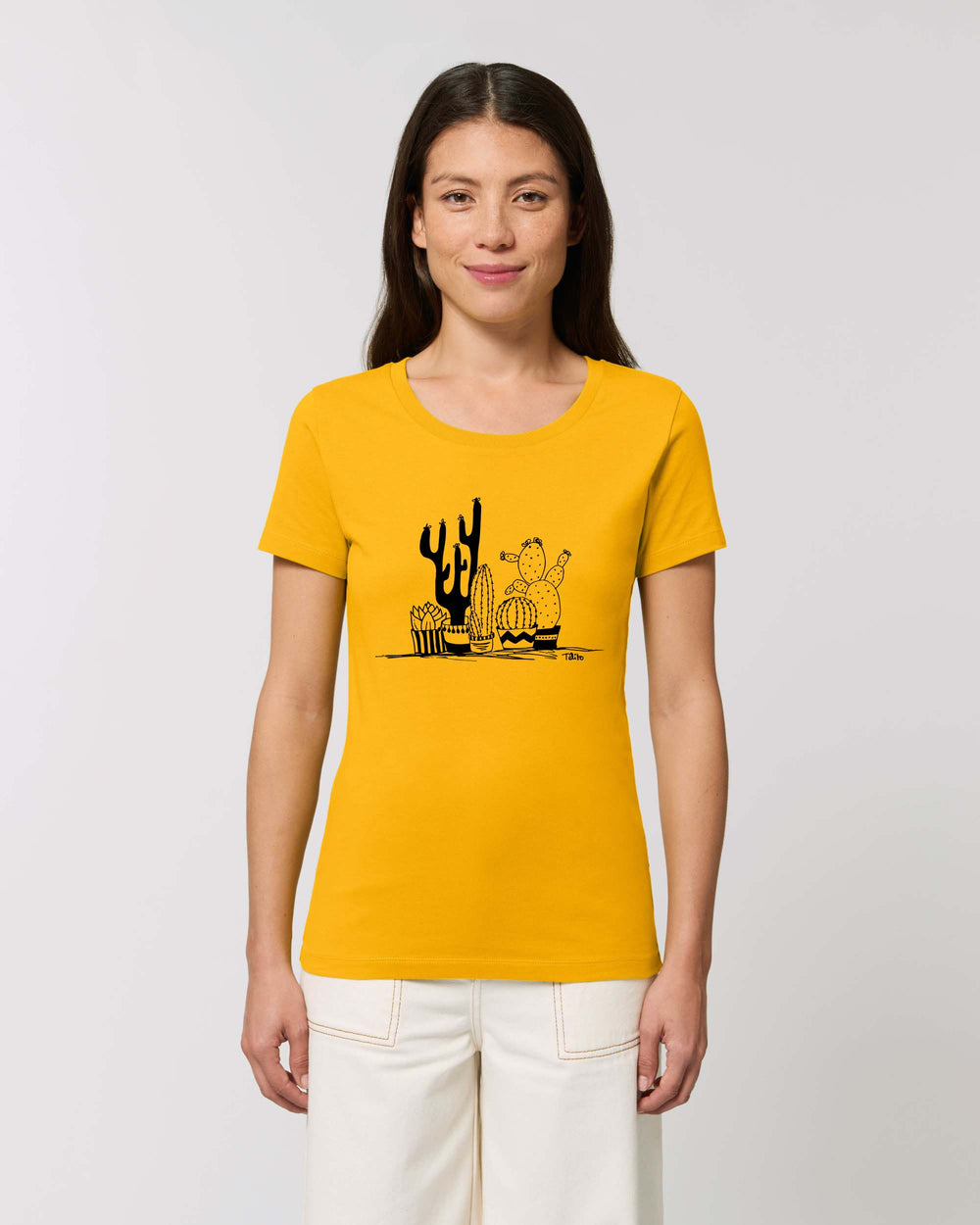 Fitted T-shirt - Cactus