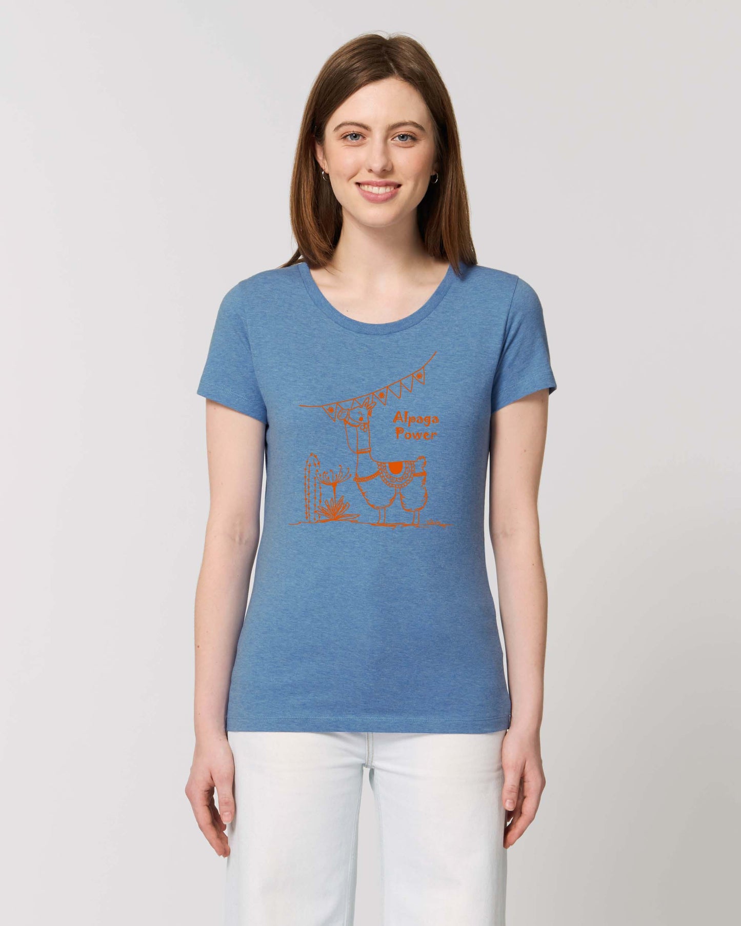 T-shirt ajusté - Alpaga