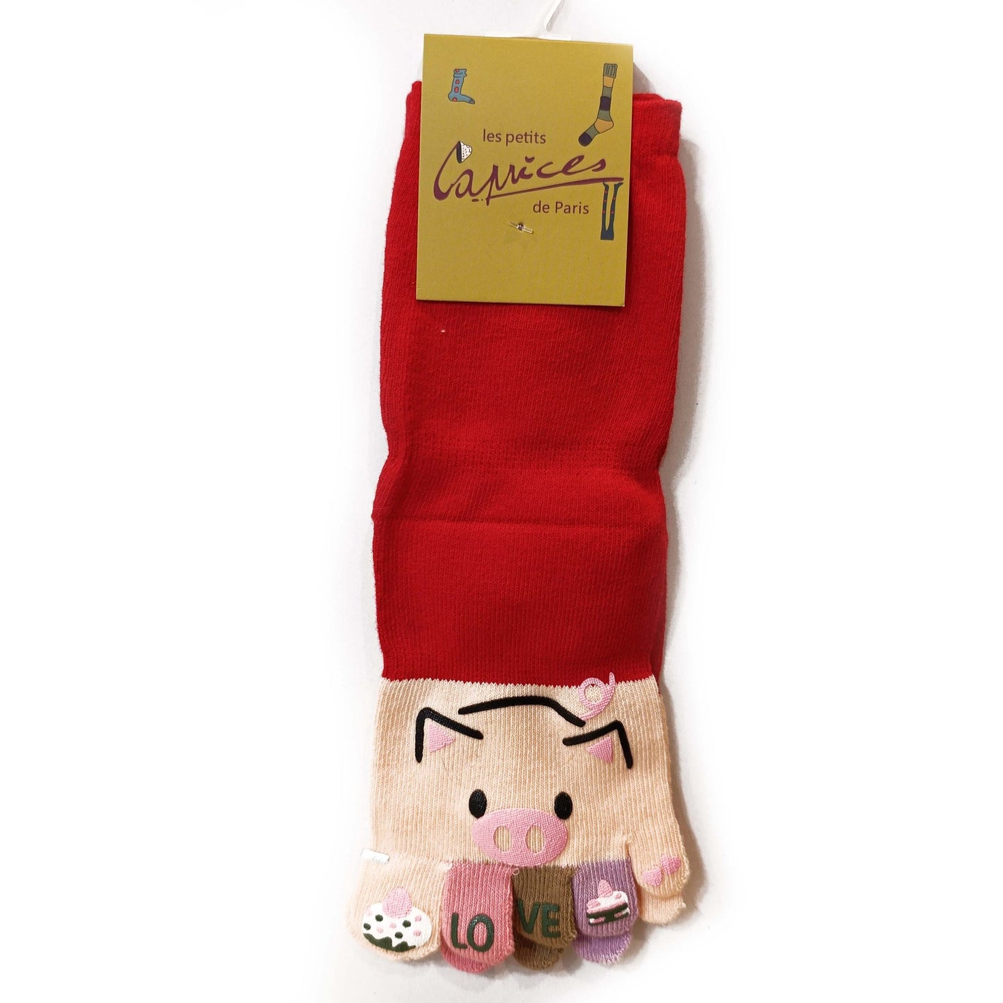 Chaussettes 5 doigts - Cochon - variant_name - Télito