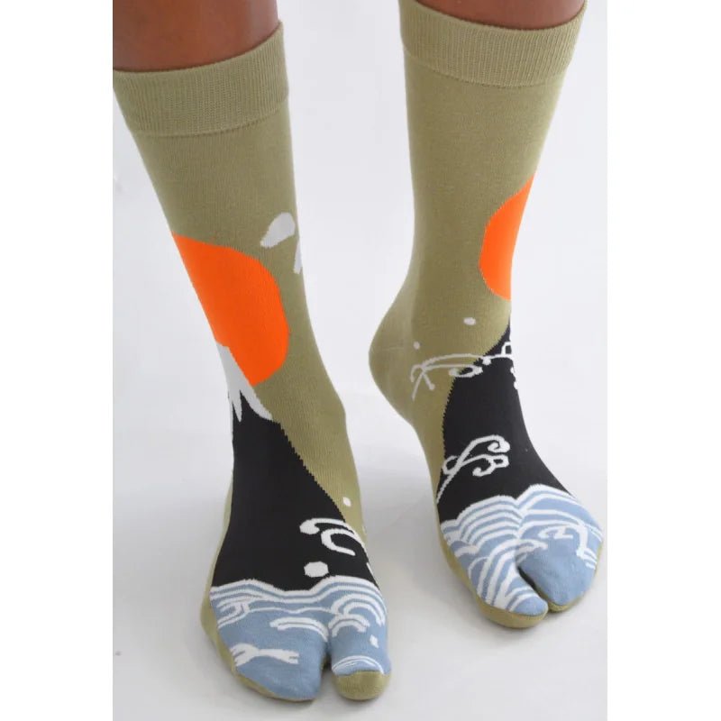 Chaussettes japonaises - Mont Fuji - variant_name - Télito