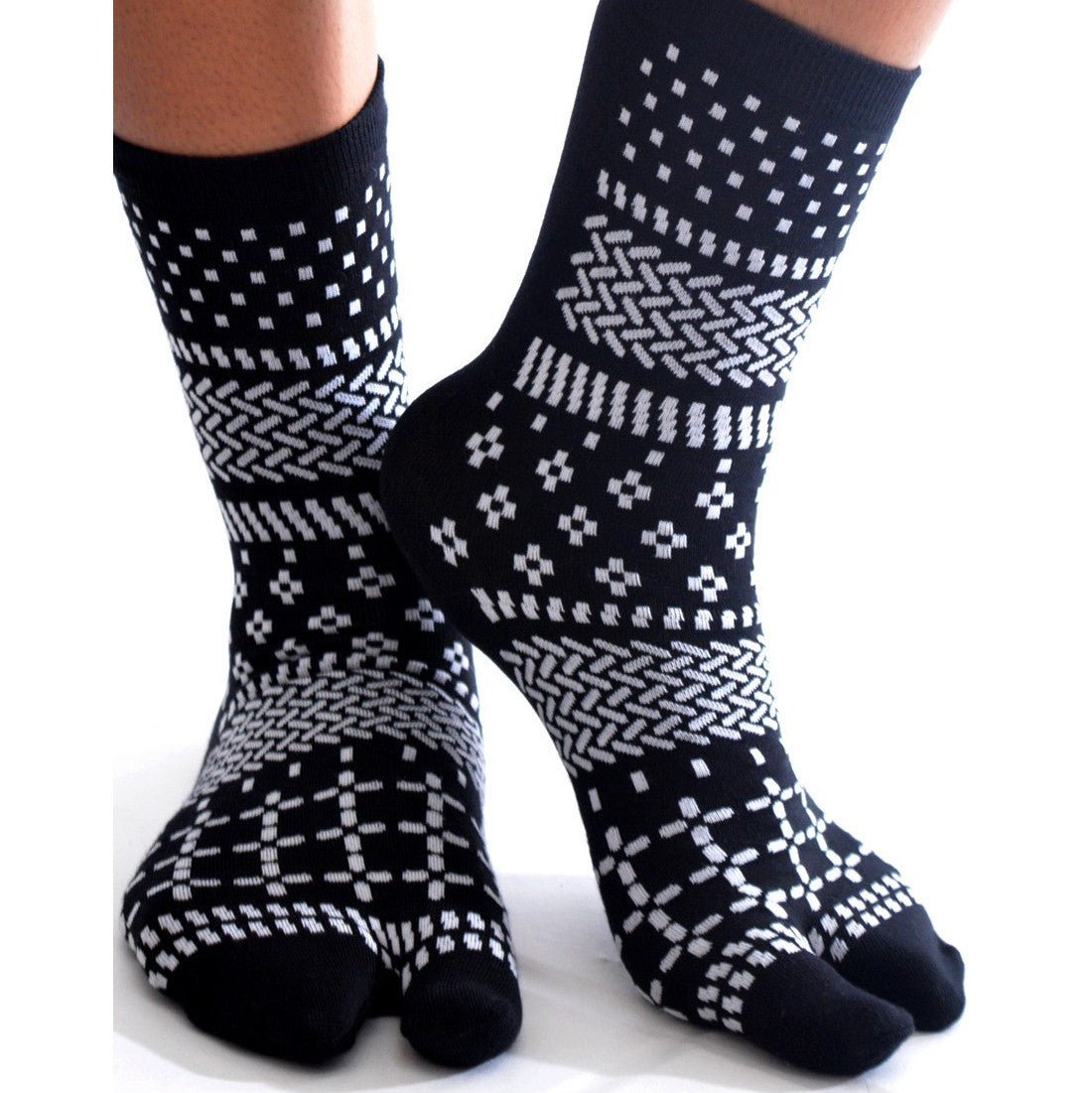 Chaussettes japonaises - Noir graphique - variant_name - Télito