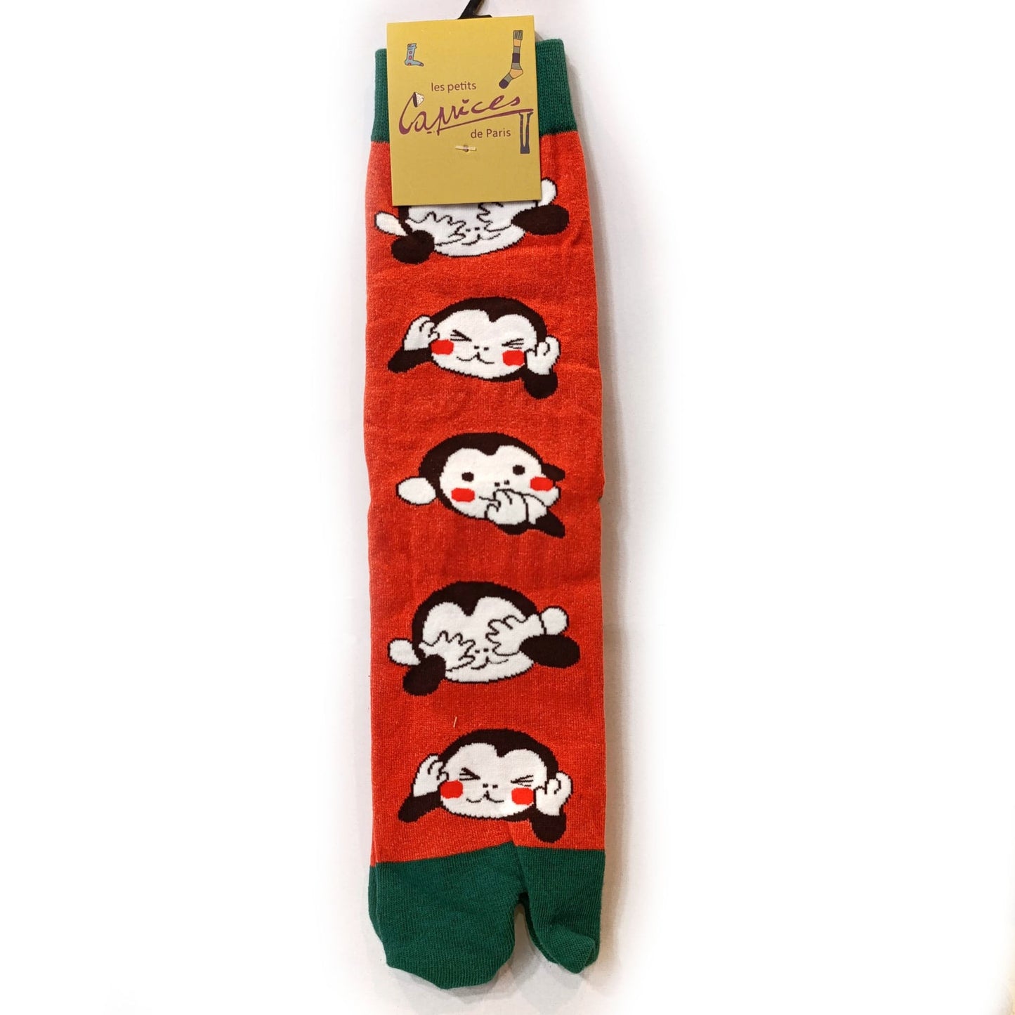 Chaussettes japonaises - Singes de la sagesse - variant_name - Télito