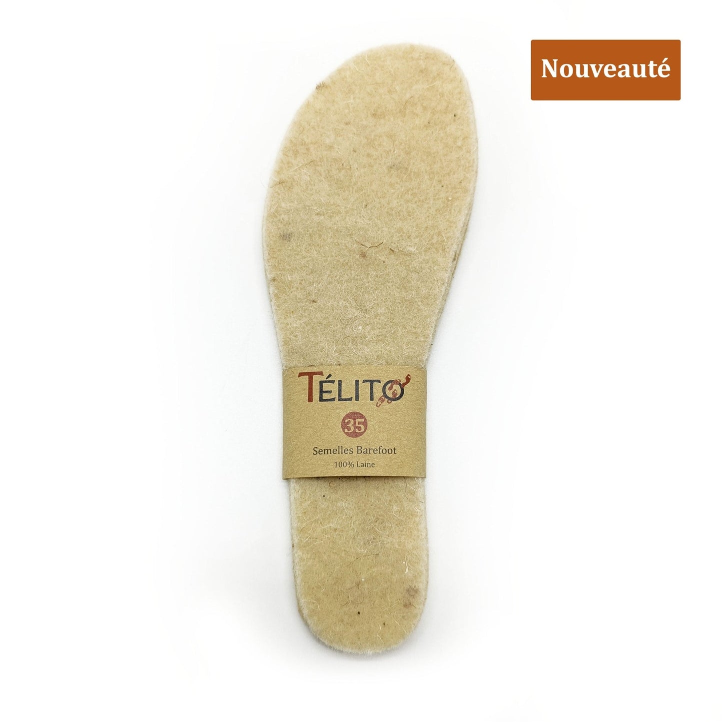 Paire de semelles en laine - variant_name - Télito