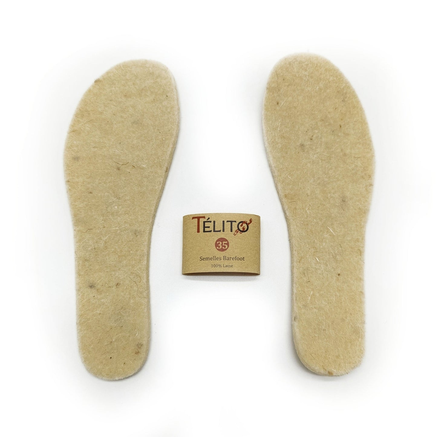 Paire de semelles en laine - variant_name - Télito