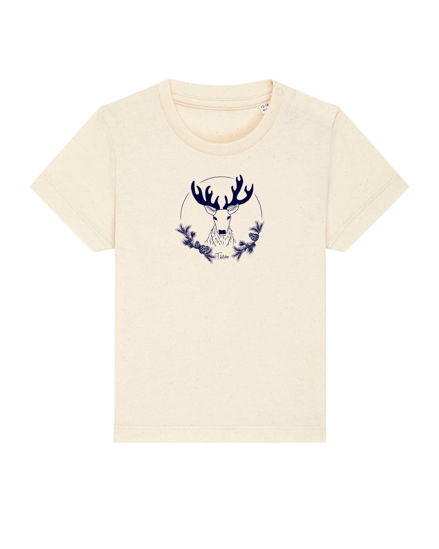 T-shirt Bébé - Cerf - variant_name - Télito