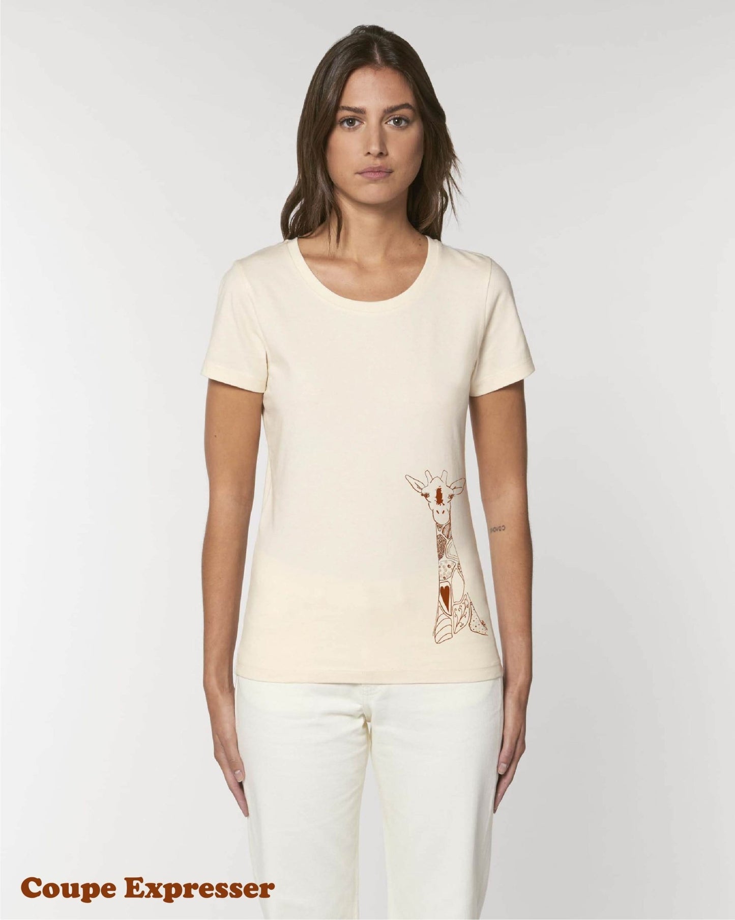 T-shirt Femme - Girafe - variant_name - Télito
