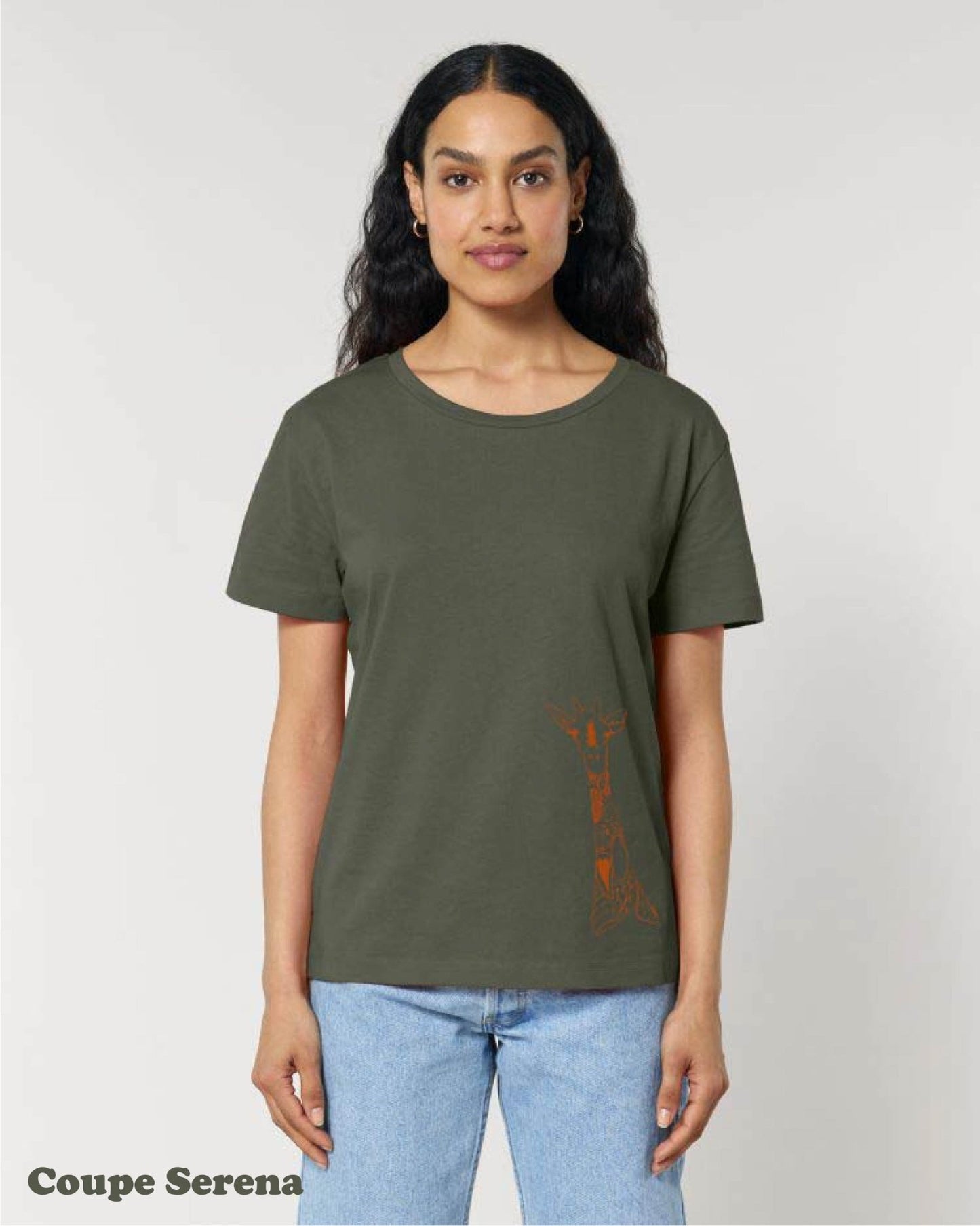 T-shirt Femme - Girafe - variant_name - Télito