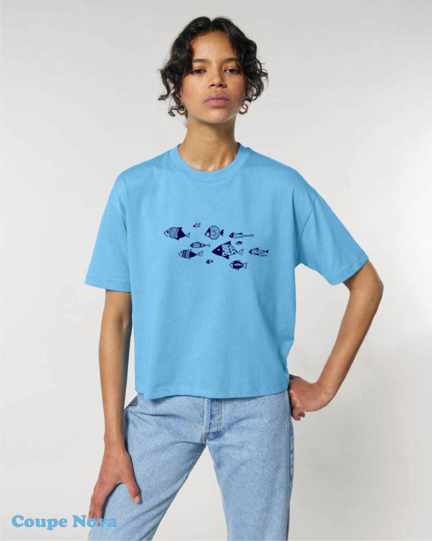 T-shirt Femme - Poissons - variant_name - Télito