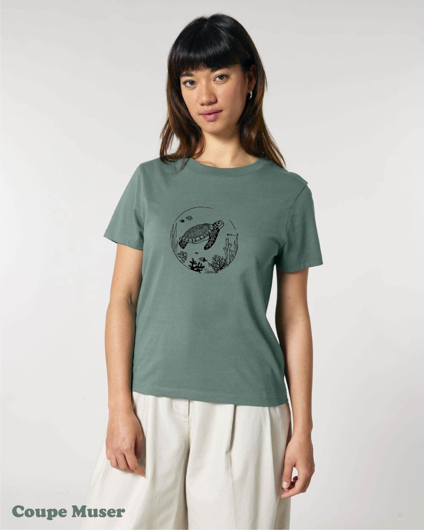 T-shirt Femme - Tortue - variant_name - Télito