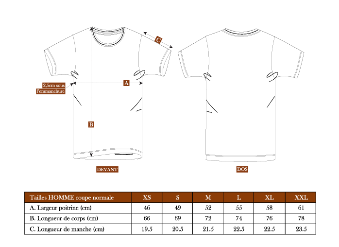T-shirt Homme - Libellule
